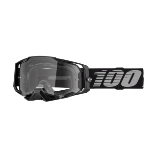 100% Crossbril Armega Black - Clear Lens