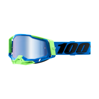 100% Crossbril Racecraft 2 Fremont - Spiegel Blauw Lens