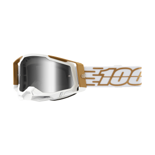 100% Crossbril Racecraft 2 Mayfair - Spiegel Zilver Lens