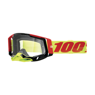 100% Crossbril Racecraft 2 Wiz - Clear Lens
