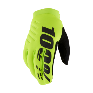 100% Crosshandschoenen Winter Brisker - Fluo Geel