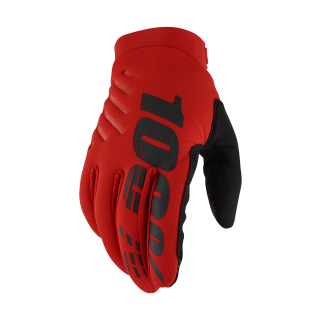100% Crosshandschoenen Winter Brisker - Rood