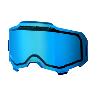 100% Lens ARMEGA / ARMATIC - Injected Dual Vented Spiegel Blauw