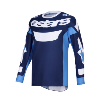 Alpinestars Cross Shirt 2026 Racer Riway - Ucla / Blauw / Wit