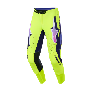 Alpinestars Crossbroek 2026 Supertech Vista - Geel / Paars / Zwart