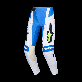 Alpinestars Crossbroek 2026 Techstar Knif - Ucla / Blauw / Zwart / Fluo Geel