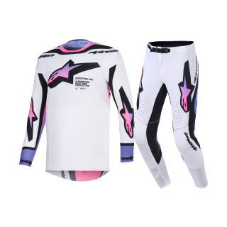 Alpinestars Crosskleding 2026 Supertech Pro Vista - Wit / Paars / Zwart