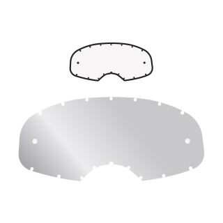 Armor Vision Lens Roll-Off Rip N Roll Platinum - Standaard Clear