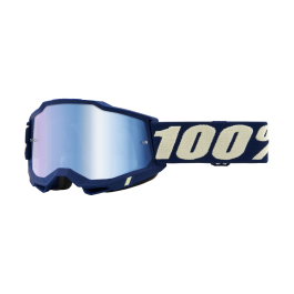 100% Crossbril Accuri 2 Deepmarine - Spiegel Blauw Lens