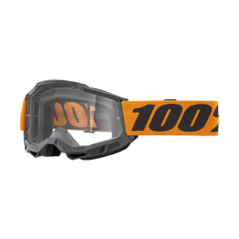 100% Crossbril Accuri 2 Orange - Clear Lens