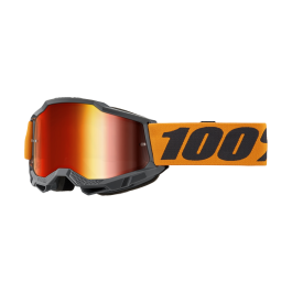 100% Crossbril Accuri 2 Orange - Spiegel Rood Lens