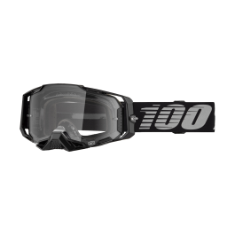 100% Crossbril Armega Black - Clear Lens