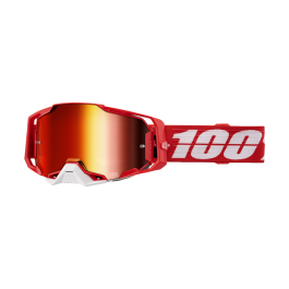 100% Crossbril Armega C-Bad - Spiegel Rood Lens