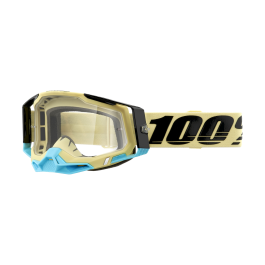 100% Crossbril Racecraft 2 Airblast - Clear Lens