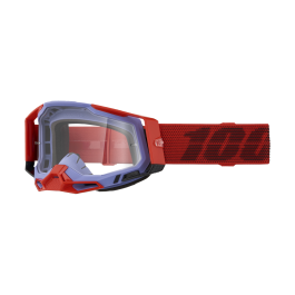 100% Crossbril Racecraft 2 Cleat - Clear Lens