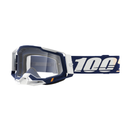 100% Crossbril Racecraft 2 Concordia - Clear Lens