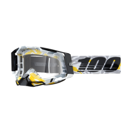 100% Crossbril Racecraft 2 Korb - Clear Lens