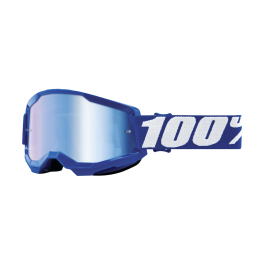 100% Crossbril Strata 2 Blue - Spiegel Blauw Lens