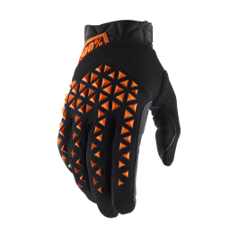 100% Crosshandschoenen Airmatic CE - Zwart / Oranje