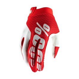 100% Crosshandschoenen iTrack - Rood / Wit