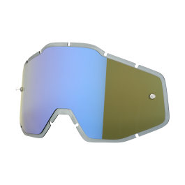 100% Lens RC1/AC1/ST1 - Injected Spiegel Blauw / Smoke
