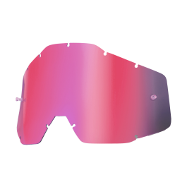 100% Lens RC1/AC1/ST1 - Standaard Spiegel Roze / Smoke