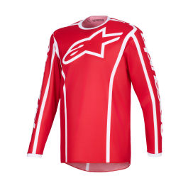 Alpinestars Cross Shirt 2026 Fluid Apex - Rood / Wit