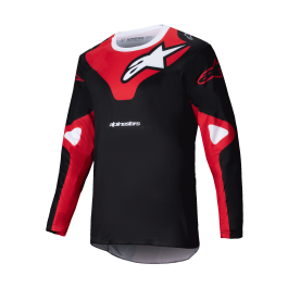 Alpinestars Cross Shirt Racer Veil - Zwart / Rood