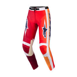 Alpinestars Crossbroek 2026 Racer Portl - Rood / Licht Grijs / Donker Grijs