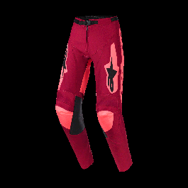Alpinestars Crossbroek 2026 Racer Riway - Donker Rood / Coral