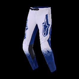 Alpinestars Crossbroek 2026 Supertech Scenz - Licht Grijs / Donker Blauw