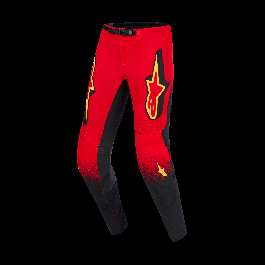 Alpinestars Crossbroek 2026 Supertech Scenz - Rood / Zwart / Geel