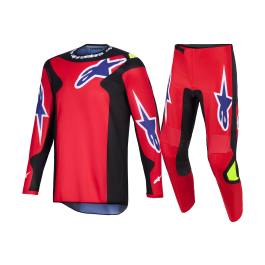 Alpinestars Crosskleding 2026 Fluid Grid - Rood / Zwart / Paars