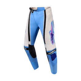 Alpinestars Dames Crossbroek 2026 Techstar Nomur - Licht Blauw / Off Wit / Zwart