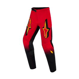Alpinestars Kinder Crossbroek 2026 Supertech Scenz - Rood / Zwart / Geel