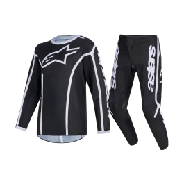 Alpinestars Kinder Crosskleding 2026 Fluid Apex - Zwart / Grijs