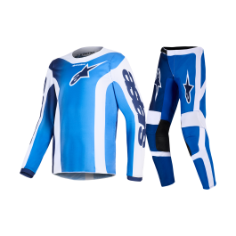 Alpinestars Kinder Crosskleding 2026 Fluid Portl - Ucla / Blauw / Wit