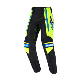Alpinestars Mini Crossbroek 2026 Racer Nomur - Donker Navy / Fluo Geel / Ucla / Blauw