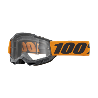 100% Crossbril Accuri 2 Orange - Clear Lens