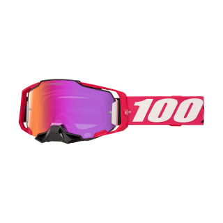 100% Crossbril Armega Kloug - HiPER Spiegel Donker Rood Lens