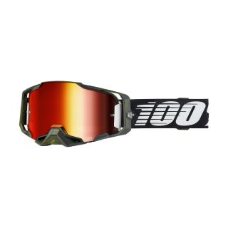 100% Crossbril Armega Soledad - Spiegel Rood Lens