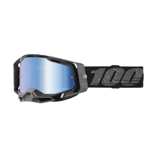 100% Crossbril Racecraft 2 Kos - Spiegel Blauw Lens