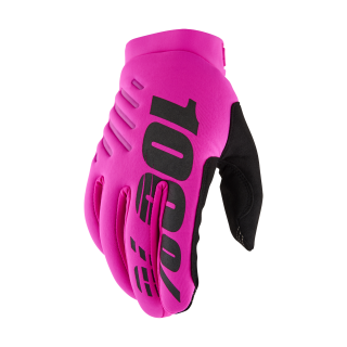 100% Crosshandschoenen Winter Brisker - Neon Roze