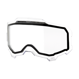 100% Lens ARMEGA / ARMATIC - Injected Dual Vented Clear