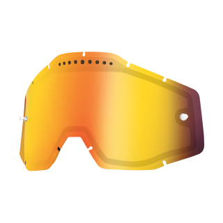 100% Lens RC1/AC1/ST1 - Dual Vented Spiegel Rood