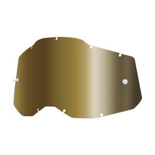 100% Lens RC2/AC2/ST2 - Standaard Spiegel True Goud