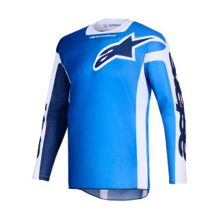 Alpinestars Cross Shirt 2026 Racer Air Portl - Ucla / Blauw / Wit