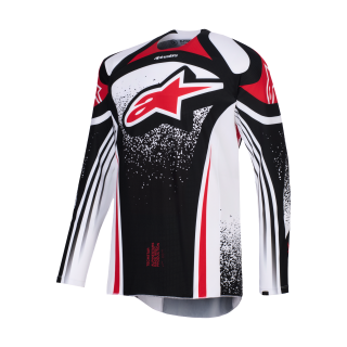 Alpinestars Cross Shirt 2026 Techstar Nomur - Zwart / Wit / Rood