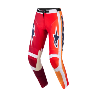 Alpinestars Crossbroek 2026 Racer Portl - Rood / Licht Grijs / Donker Grijs