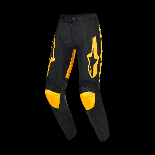 Alpinestars Crossbroek 2026 Racer Riway - Geel / Zwart